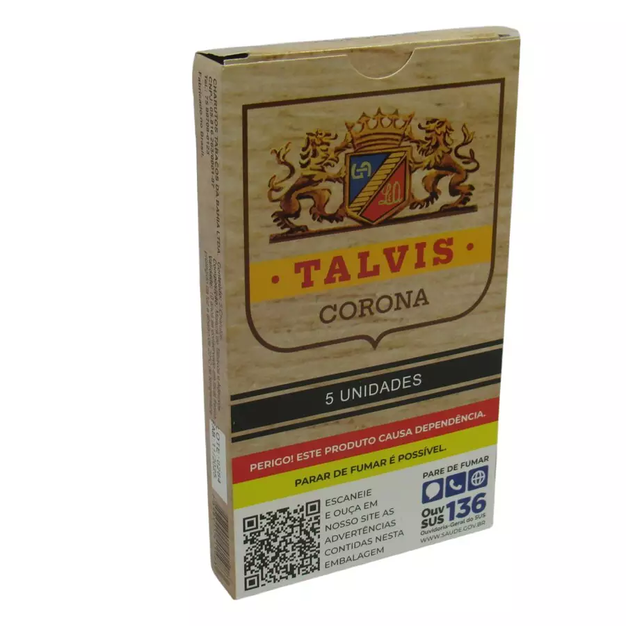 Charuto Talvis Conhaque cx com 5
