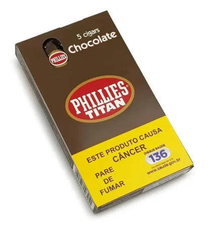 Charuto Titan Chocolate cx com 5