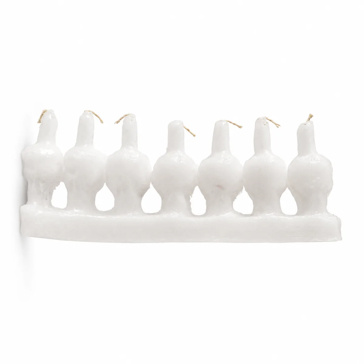 Vela de Magia 7 Caveiras Branco